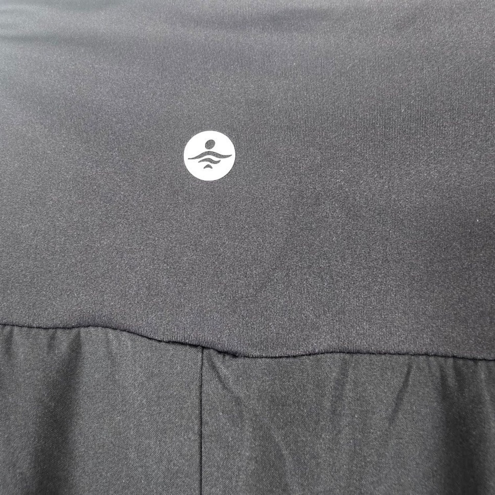 Halara High Waisted High-Low Skort with Built-in Shorts Black Resort Small NEW - Picture 6 of 8